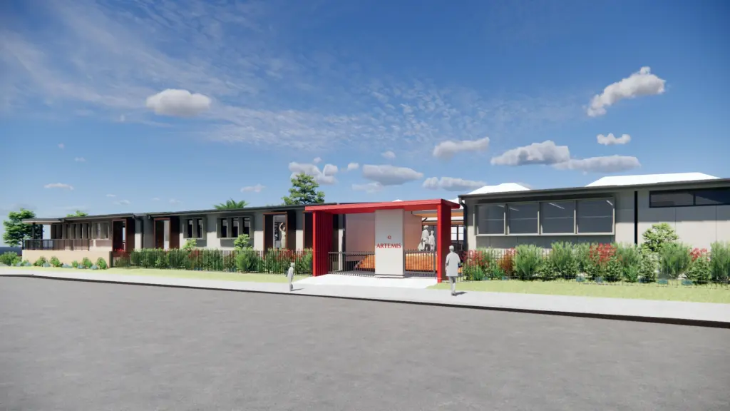 Artist impression of Artemis, Esther Road Centre